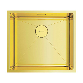 Мойка кухонная Omoikiri Taki 49-U, IF-LG нерж.сталь, светлое золото